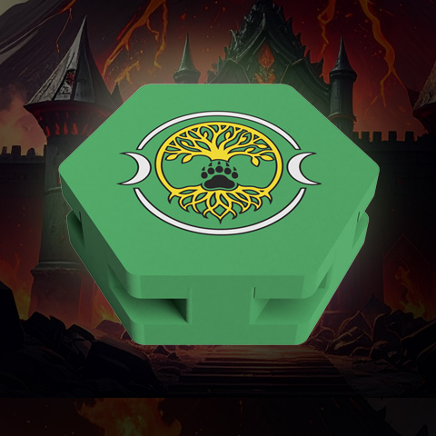 Druid Green - Dice Box